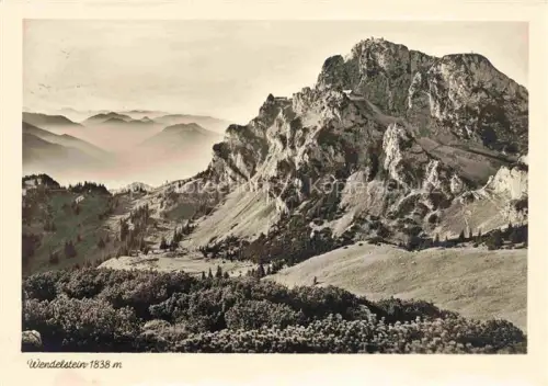 AK / Ansichtskarte Wendelstein 1839m Bayrischzell Bayern Panorama