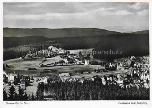 AK / Ansichtskarte Hahnenklee-Bockswiese Harz Panorama vom Bocksberg
