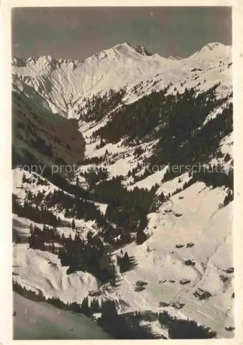 AK / Ansichtskarte Baad-Mittelberg Kleinwalsertal AT Alpen Sporthotel Baad Panorama