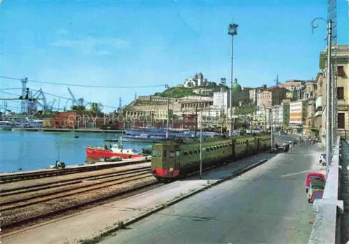 AK / Ansichtskarte Ancona  Marche IT Hafenansicht Eisenbahn