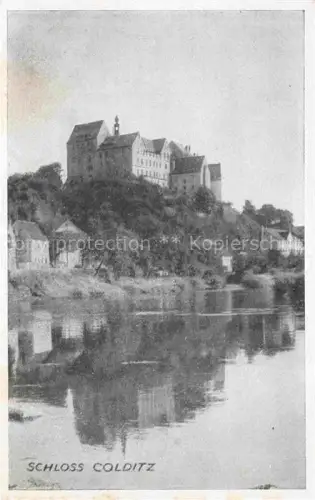 AK / Ansichtskarte Colditz Sachsen Schloss