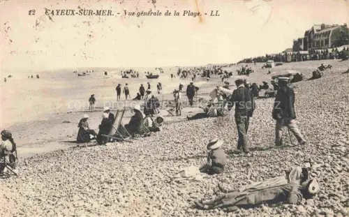 AK / Ansichtskarte CAYEUX -SUR-MER Abbeville 80 Somme La Plage Strand 