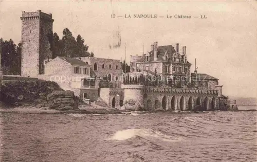 AK / Ansichtskarte La Napoule Plage Mandelieu-la-Napoule GRAssE 06 Alpes-Maritimes Le Chateau 