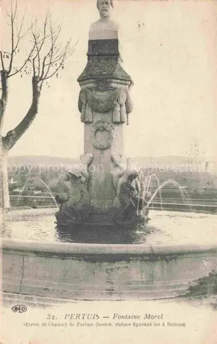 AK / Ansichtskarte Pertuis APT 84 Vaucluse Fontaine Morel 