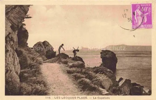AK / Ansichtskarte Les Lecques Saint-Cyr-sur-Mer TOULON 83 Var La Capelude