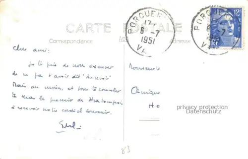 AK / Ansichtskarte Porquerolles TOULON 83 Var Inselkarte