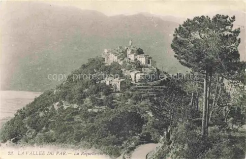 AK / Ansichtskarte La Roquette-sur-Var NICE 06 Alpes-Maritimes La Vallee du Var Panorama