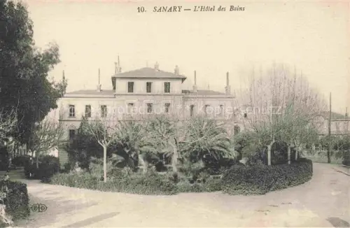 AK / Ansichtskarte SANARY-SUR-MER TOULON 83 Var Hotel des Bains