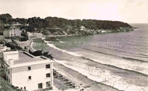 AK / Ansichtskarte SANARY-SUR-MER TOULON 83 Var Plage de la Gorguette