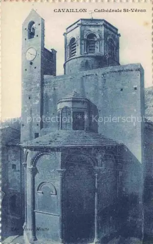 AK / Ansichtskarte Cavaillon APT 84 Vaucluse Cathedrale St Veran
