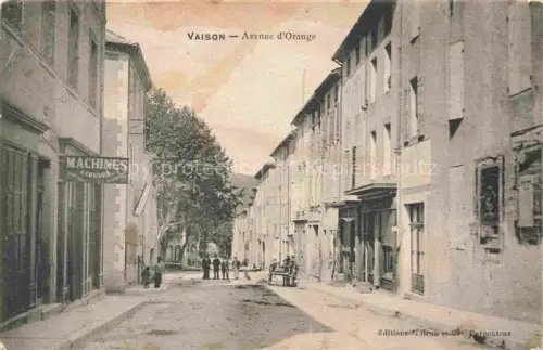 AK / Ansichtskarte Vaison-la-Romaine Carpentras 84 Vaucluse Avenue d'Orange
