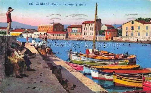 AK / Ansichtskarte La Seyne-sur-Mer Toulon 83 Var La Jetee St Elme