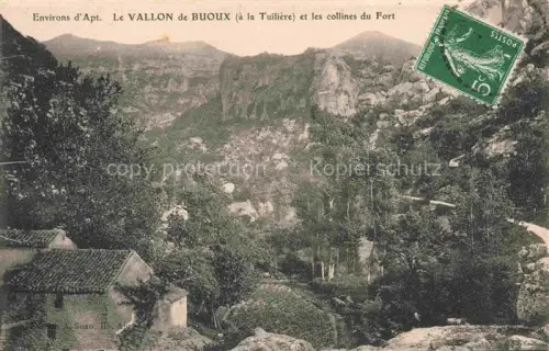 AK / Ansichtskarte Le Vallon de Buoux APT 84 Vaucluse et les collines du Port