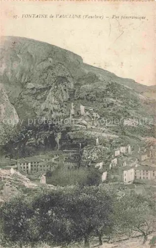 AK / Ansichtskarte Fontaine-de-Vaucluse Avignon 84 Vaucluse Vue panoramique