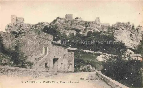 AK / Ansichtskarte Vaison-la-Romaine Carpentras 84 Vaucluse La Vieille Ville Vue du Levant