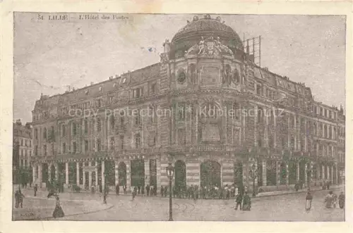 AK / Ansichtskarte LILLE 59 Nord Hotel des Postes