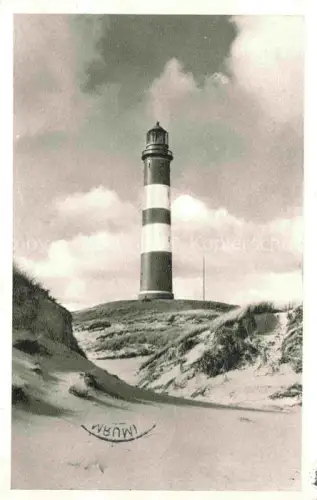 AK / Ansichtskarte AMRUM Insel Nebel Nordfriesland Leuchtturm