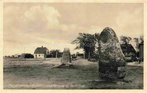 AK / Ansichtskarte Moegeltondern DK Guldhornsstenene Gallehus