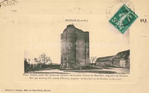 AK / Ansichtskarte Houdancourt Compiegne 60 Oise Chateau des anciens Comtes de Montfort