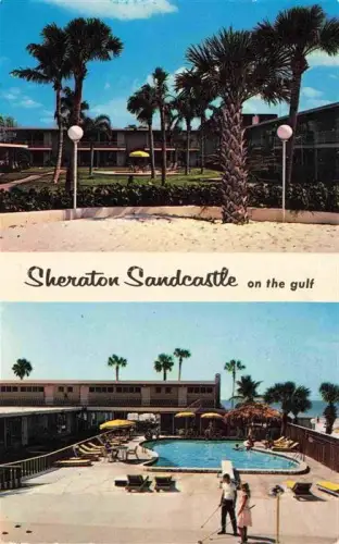 AK / Ansichtskarte Sarasota Bay Florida USA Sheraton Sandcastle