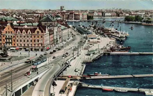 AK / Ansichtskarte STOCKHOLM  Sweden Utsikt fran Katarina hissen