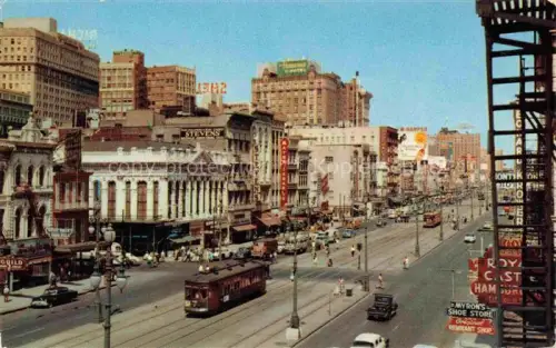 AK / Ansichtskarte NEW ORLEANS Louisiana USA Canal Street