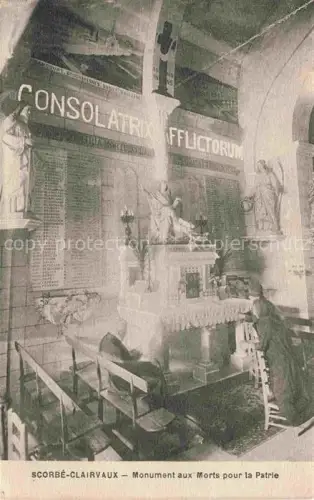 AK / Ansichtskarte Scorbe-Clairvaux Chatellerault 86 Vienne Monument aux Morts pour la Patrie