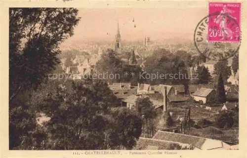 AK / Ansichtskarte Chatellerault 86 Vienne Panorama Quartier Blossac