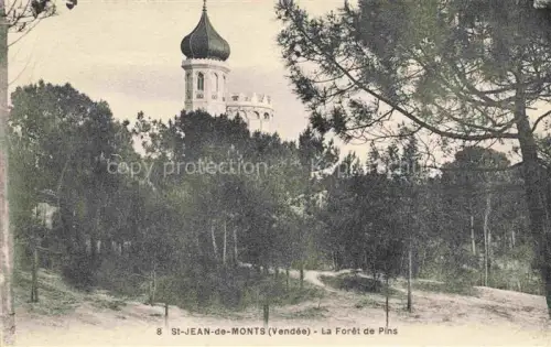 AK / Ansichtskarte St-Jean-de-Monts Les-Sables-d Olonne 85 Vendee La Foret de Pins