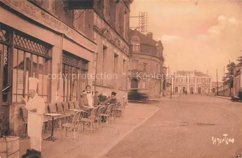 AK / Ansichtskarte Fontenay-le-Comte 85 Vendee Hotel Cafe Terminus Avenue de la Gare