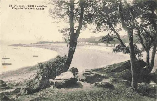 AK / Ansichtskarte Noirmoutier-en-l Ile Les Sables-d Olonne 85 Vendee Plage du Bois de la Chaine