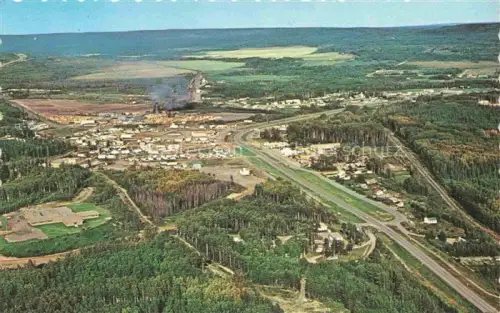 AK / Ansichtskarte Chetwynd British Columbia Canada Fliegeraufnahme