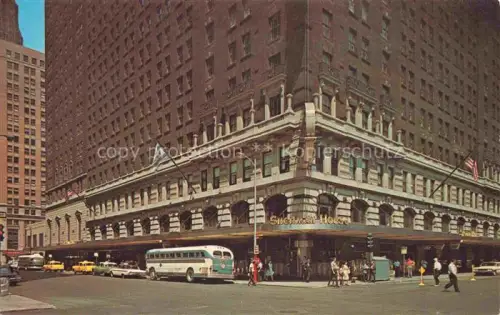 AK / Ansichtskarte CHICAGO  Illinois USA Sherman House Clark Street