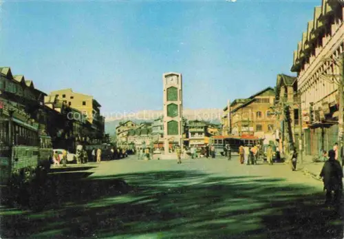 AK / Ansichtskarte Srinagar Kashmir India City Shopping Centre Lal Chowk