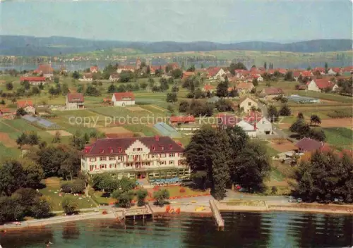 AK / Ansichtskarte REICHENAU  Insel Bodensee Strandhotel Loechnerhaus Seeterassen