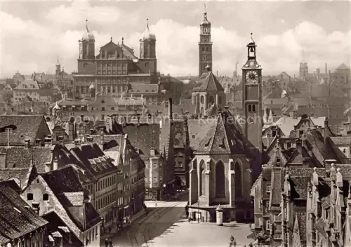 AK / Ansichtskarte AUGSBURG  CITY Altstadt vor der Zerstoerung 