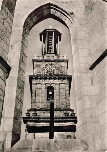 AK / Ansichtskarte HANNOVER  CITY Turm der Aegidienkirche mit Glockenspiel 