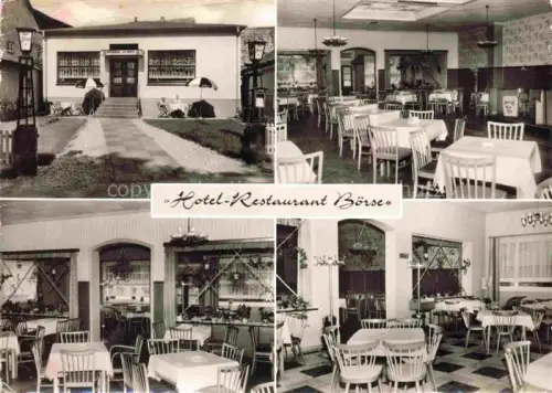 AK / Ansichtskarte Bad Lauterberg Osterode Harz Niedersachsen Hotel Restaurant Boerse 