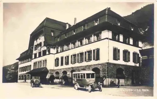 AK / Ansichtskarte Vallorbe Orbe VD La Gare