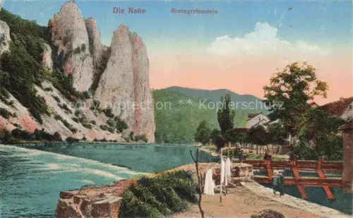 AK / Ansichtskarte Rheingrafenstein Bad Kreuznach Rheinland-Pfalz Nahepartie