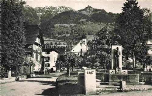AK / Ansichtskarte Sachseln OW Bruderklausbrunnen