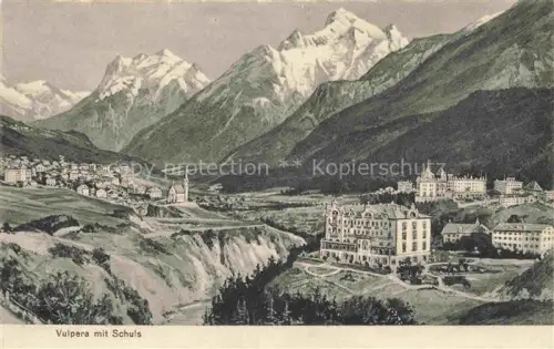 AK / Ansichtskarte Vulpera Tarasp Schuls Scuol GR Panorama