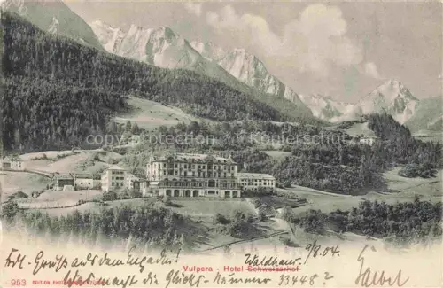 AK / Ansichtskarte Vulpera Tarasp Schuls Scuol GR Hotel Schweizerhof