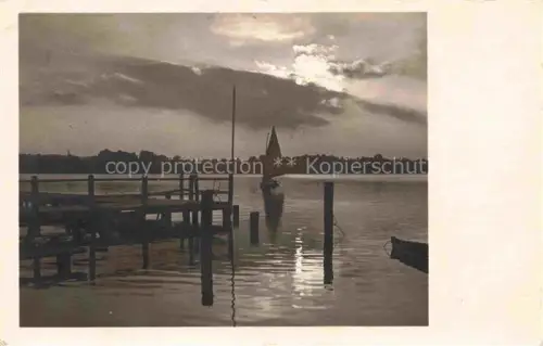 AK / Ansichtskarte Kadan Kaaden CZ Seepartie