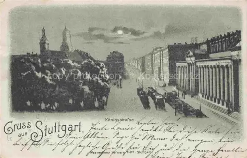 AK / Ansichtskarte STUTTGART  CITY Koenigsstrasse