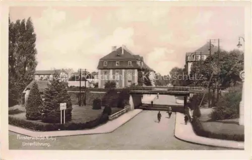 AK / Ansichtskarte Finsterwalde Brandenburg Unterfuehrung