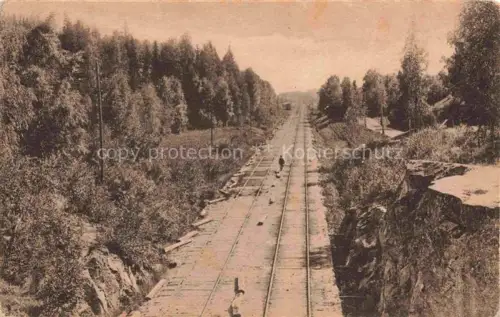 AK / Ansichtskarte Riihimaeki Etela-Suomen Suomi Pohjoiseen menevae rata