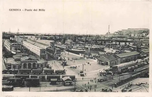 AK / Ansichtskarte GENOVA Genua Liguria IT Ponte dei Mille