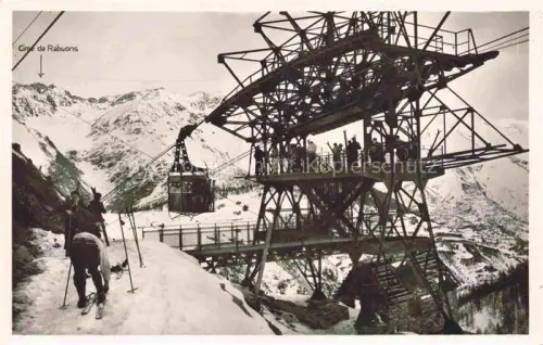 AK / Ansichtskarte Auron Saint-Etienne-de-Tinee 06 Alpes-Maritimes Telepherique de Los Donnas Station intermediaire Ecole de ski