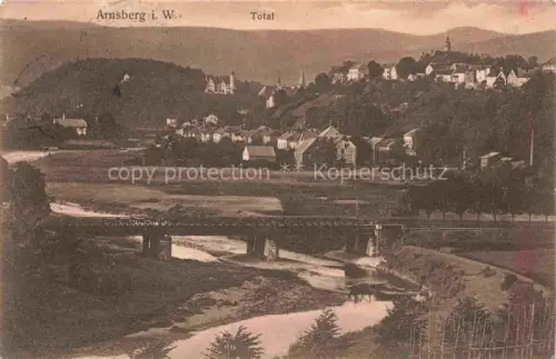 AK / Ansichtskarte Arnsberg  Westfalen Hochsauerlandkreis NRW Panorama